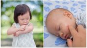 Kagat ng lamok sa mga bata