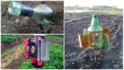 Akoestische apparaten om moedervlekken uit de tuin af te weren