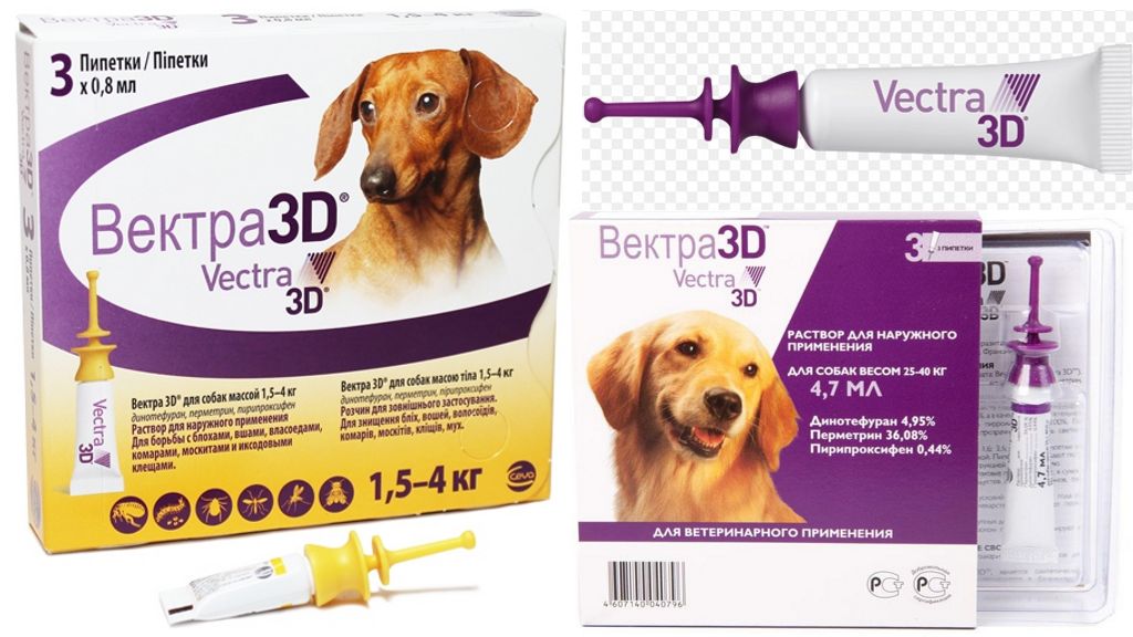Norādījumi un atsauksmes par pilieniem no Vectra ērcēm 3D